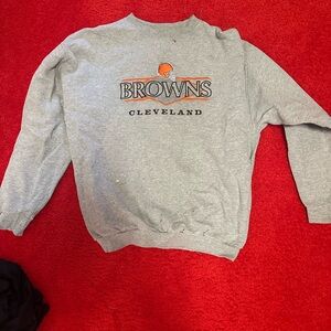 VINTAGE Cleveland Browns Gray Sweatshirt